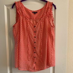 Gap chiffon button down top